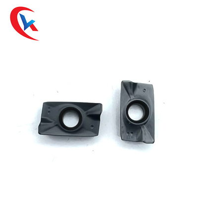 APMT1604PDER-DL เกรดของวัสดุเม็ดมีดกัดคาร์ไบด์ LX2000 อายุการใช้งานสูงทนทานเป็นพิเศษ