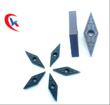 แทรกทังสเตนคาร์ไบด์ต้านทานการสึกหรอ ISO9001 เม็ดมีดคาร์ไบด์เศษซาก CNC
