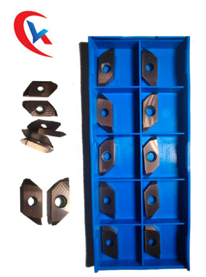 TTP60FRN เครื่องมือกัดร่อง การกัด การเคลือบ PVD สำหรับการเซาะร่อง คาร์ไบด์ การเซาะร่องเม็ดมีด