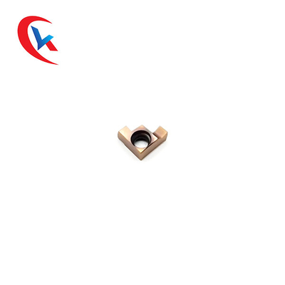 เม็ดมีดเซาะร่องคาร์ไบด์เคลือบ PVD GER-A พร้อมความแข็ง HRA 91.8