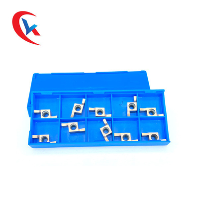 2 คมตัด GER-D HRA 91.8 เม็ดมีดเซาะร่องคาร์ไบด์ความแข็งสำหรับเครื่องจักร CNC