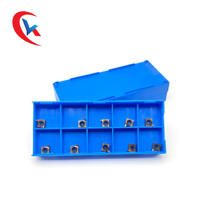 เครื่องมือกลึงอัตโนมัติรุ่น 6GR เม็ดมีดเซาะร่องคาร์ไบด์เคลือบบรอนซ์ HRA91.8