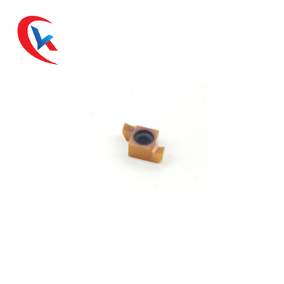 เม็ดมีดเซาะร่องคาร์ไบด์เคลือบ PVD 8GR เม็ดมีด 10 เม็ดต่อแพ็คสำหรับเครื่องจักร CNC