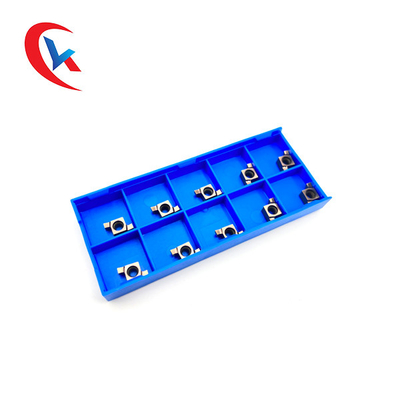 เม็ดมีดเซาะร่องคาร์ไบด์เคลือบ PVD 8GR เม็ดมีด 10 เม็ดต่อแพ็คสำหรับเครื่องจักร CNC