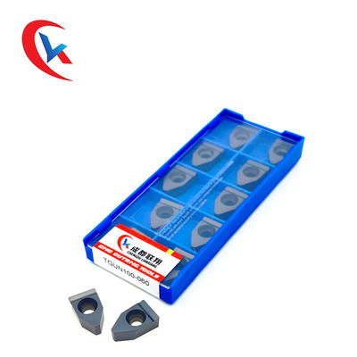 เครื่องมือกวาดด้านหลังคาร์ไบด์ TGUN100-060 สำหรับเม็ดมีดเซาะร่องคาร์ไบด์ประสิทธิภาพที่เชื่อถือได้