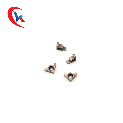 GER200-100BR เม็ดมีดเซาะร่องคาร์ไบด์ทรงลูกบาศก์สำหรับเครื่องจักรซีเอ็นซี
