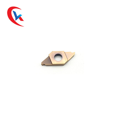 TKF12L200-S คมตัดเคลือบ PVD แบบแบนหมายเลข 2 สำหรับเม็ดมีดเซาะร่องคาร์ไบด์