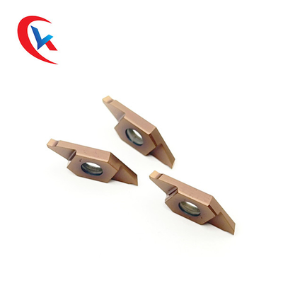 HRA 91.8 เครื่องมือกล TKF12R200-S16 เม็ดมีดเซาะร่องคาร์ไบด์ขอบตัดลาดเอียง