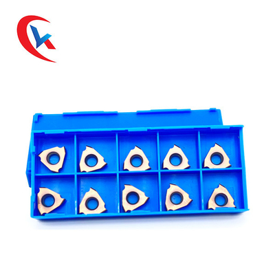 TGF32L200-R0.75 ความกว้างของช่องที่กำหนดเอง 3 ขอบตัดเคลือบ PVD มีดมือซ้ายคาร์ไบด์เซาะร่องแทรก