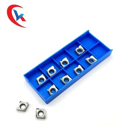 เม็ดมีดคาร์ไบด์พื้นผิวอลูมิเนียม CCGT09T304-AK ขัดเงาสูงสำหรับอลูมิเนียม