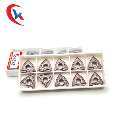 WNMG080404-MA PVD เคลือบคาร์ไบด์มิลลิ่งแทรกการตกแต่งสแตนเลส
