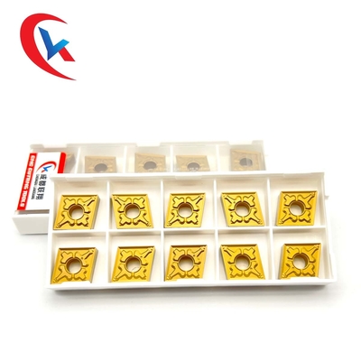 CNMG120404-TM ทังสเตนคาร์ไบด์แทรกการเคลือบสารเคมีสำหรับชิ้นส่วนเหล็ก