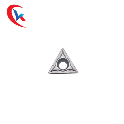 TCMT16T304 เครื่อง CNC ทังสเตนคาร์ไบด์แทรกการตกแต่งสแตนเลส
