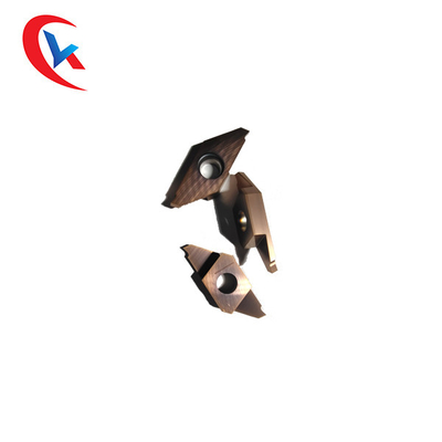 TKF16R150-S16 การตัดและการเซาะร่องเม็ดมีดทังสเตนคาร์ไบด์ เม็ดมีดเซาะร่องคาร์ไบด์