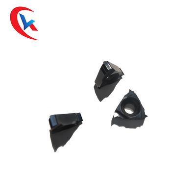OEM CNC Lathe Triangle Carbide Threading Tool แทรกเคลือบ 08NR1.0ISO