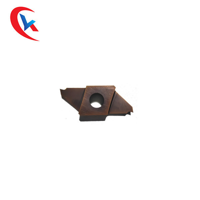 เม็ดมีดเครื่องมือตัด CNC คาร์ไบด์ ISO และเม็ดมีดเซาะร่องคาร์ไบด์เคลือบพีวีซีต้านทานการสึกหรอสูง