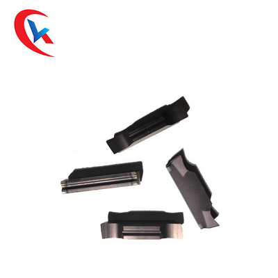 เม็ดมีดทังสเตนคาร์ไบด์เซาะร่อง CNC HRA 93 MGGN400-Q-7 เม็ดมีดเซาะร่องคาร์ไบด์เคลือบ