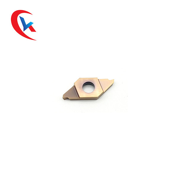 TKF12L200-S คมตัดเคลือบ PVD แบบแบนหมายเลข 2 สำหรับเม็ดมีดเซาะร่องคาร์ไบด์