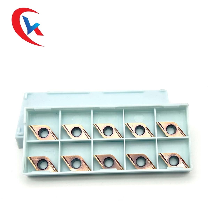 Cermeted Boring Carbide Lathe Tool Inserts CVD Coating Moving Machine Cermet Blade เม็ดมีดทังสเตนคาร์ไบด์
