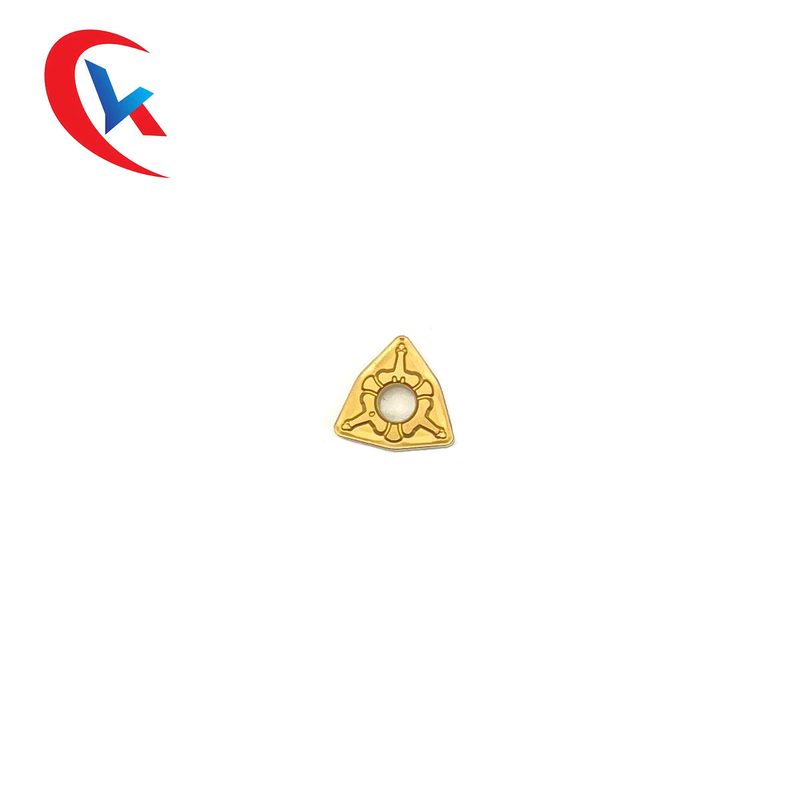 WNMG080404-TM ข้อมูลจำเพาะที่สมบูรณ์ การเคลือบสารเคมีพิเศษสำหรับชิ้นส่วนเหล็ก เม็ดมีดทังสเตนคาร์ไบด์
