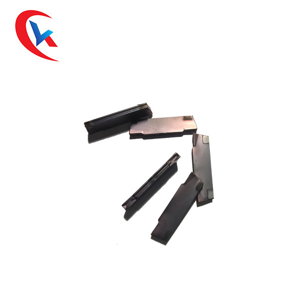 เครื่องมือกลึง CNC ทังสเตนคาร์ไบด์ 92 HRA MGMN150-T เม็ดมีดเคลือบ PVD เม็ดมีดเซาะร่องคาร์ไบด์